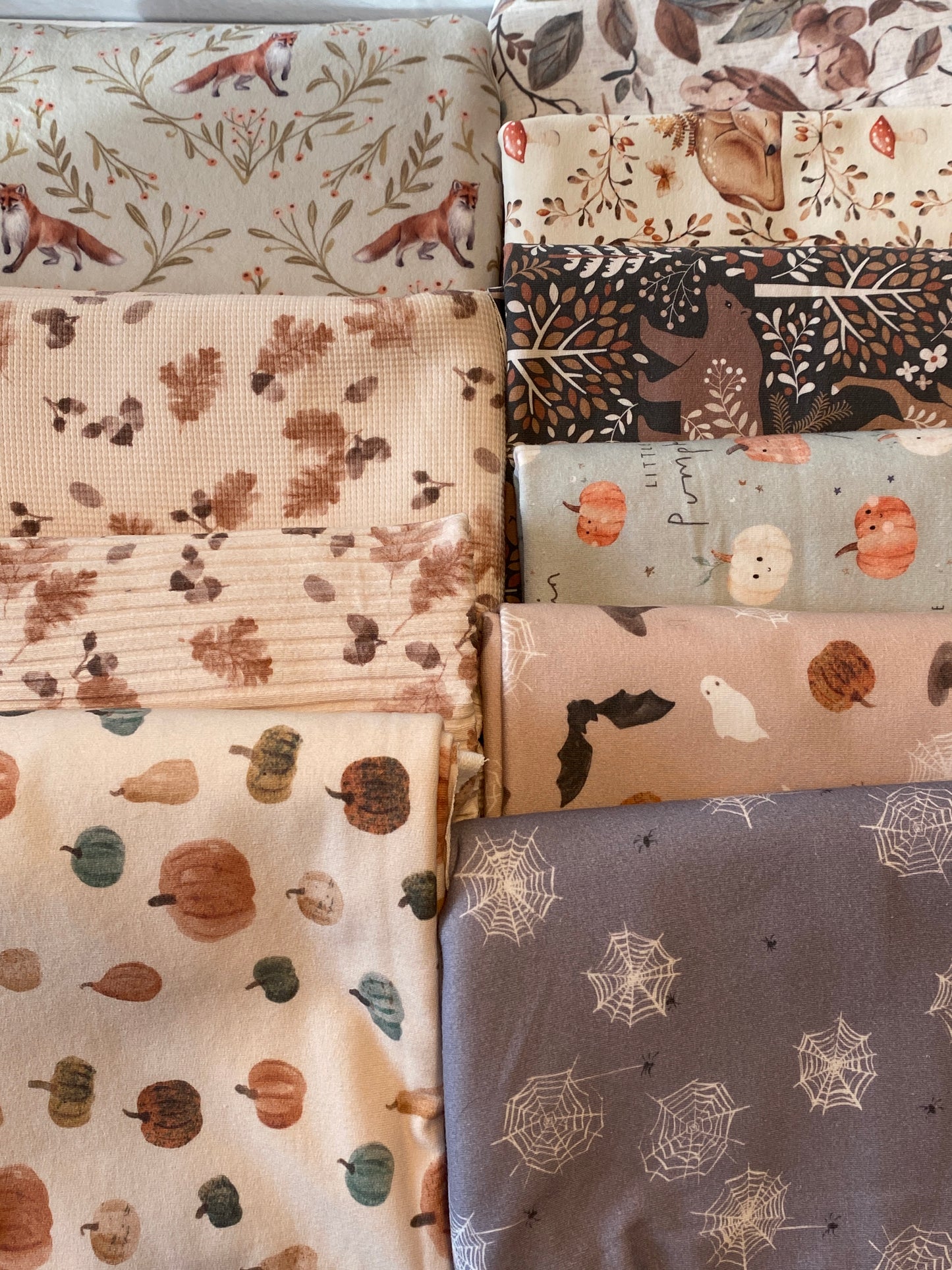 Bundle 5 -  10.5 yds Family Fabrics Bundle - Autumn Themed
