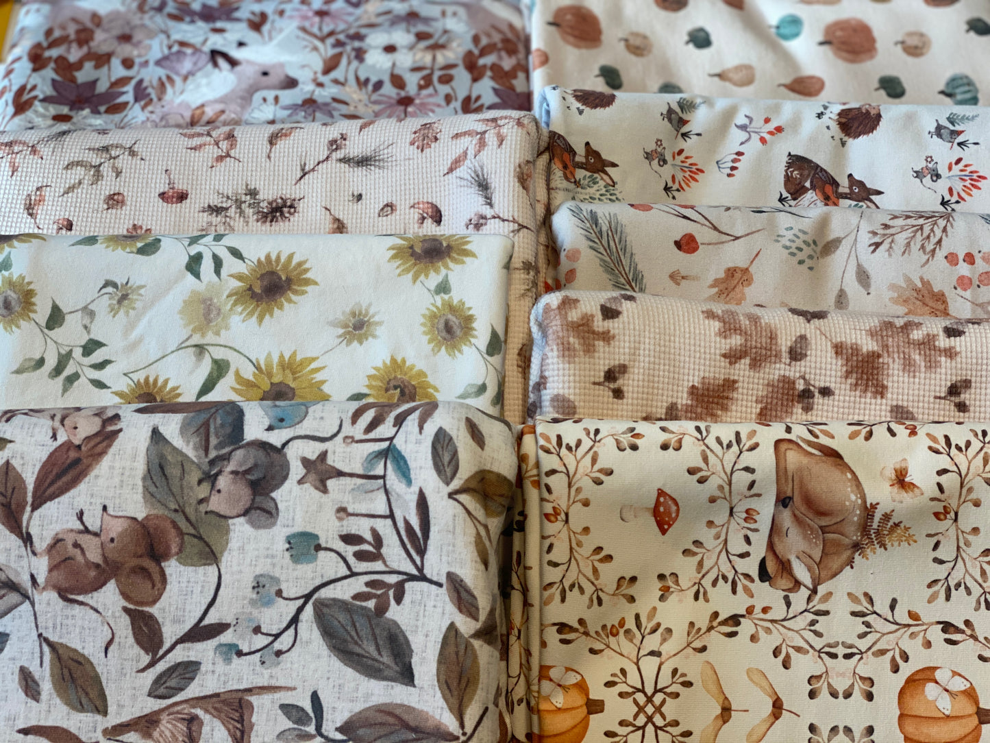 Bundle 7 -  9.5+ yds Family Fabrics Bundle - Autumn Themed