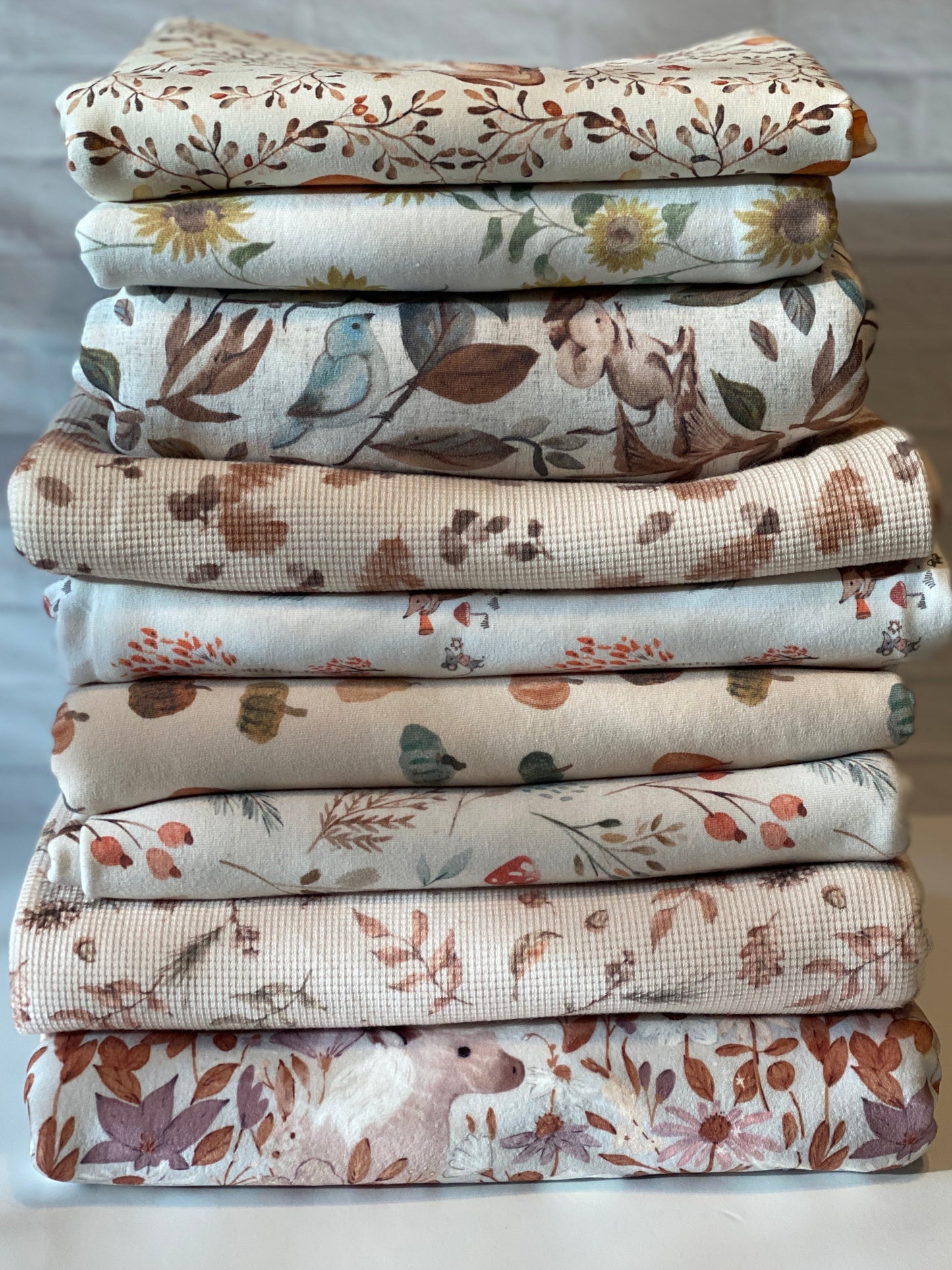 Bundle 7 -  9.5+ yds Family Fabrics Bundle - Autumn Themed