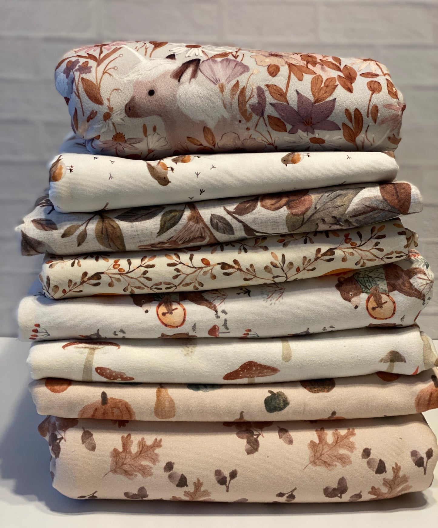 Bundle 10 -  8+ yds Family Fabrics Bundle - Autumn Themed