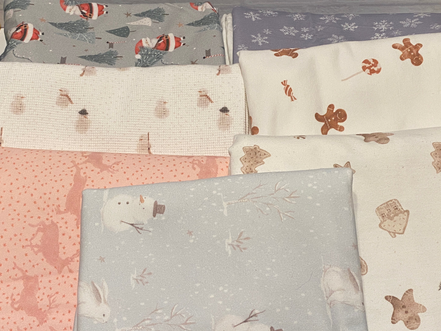 Bundle 14 -  6.5+ yds Family Fabrics Bundle - Winter Themed