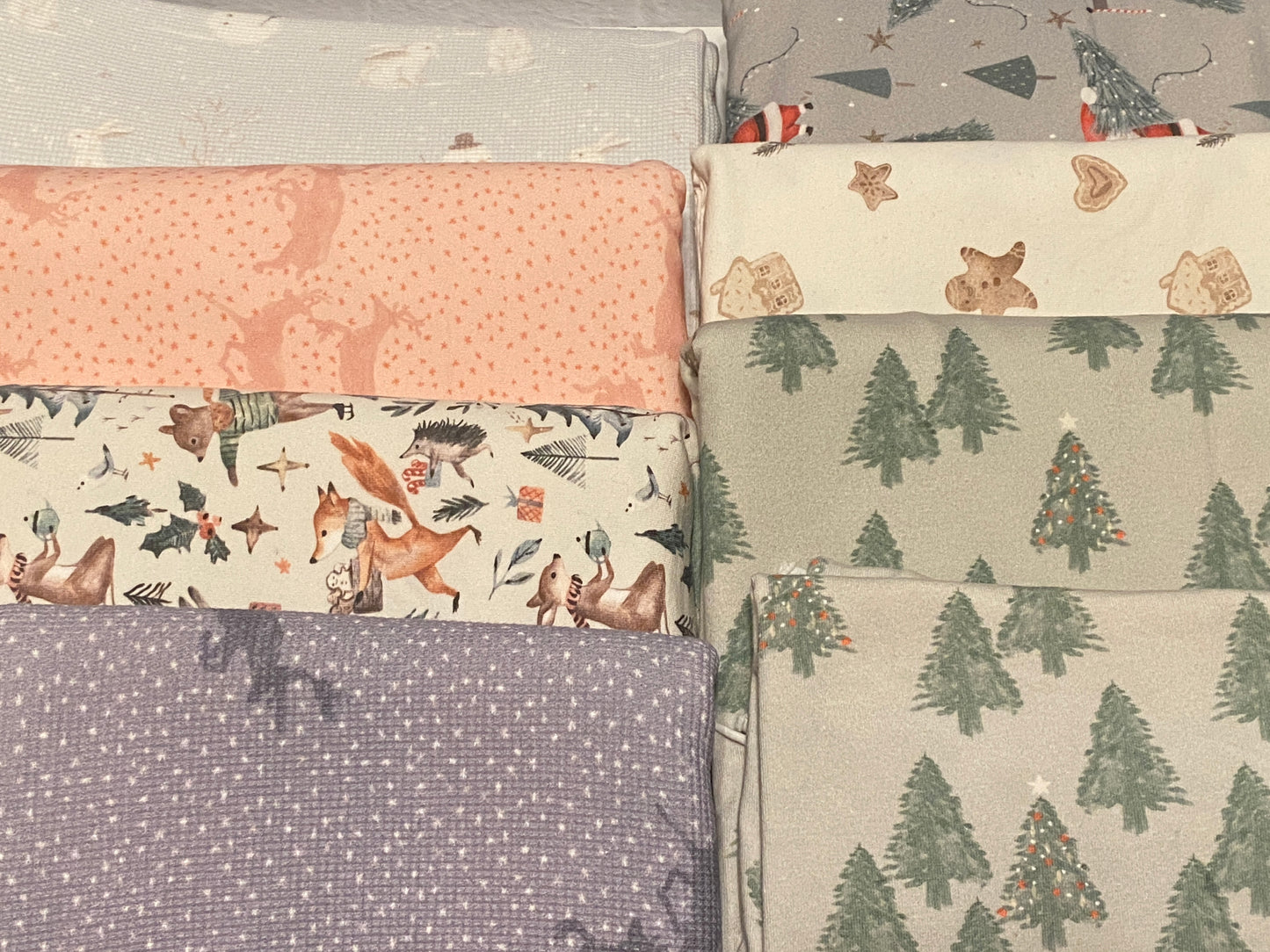 Bundle 15 -  6.5+ yds Family Fabrics Bundle - Winter Themed
