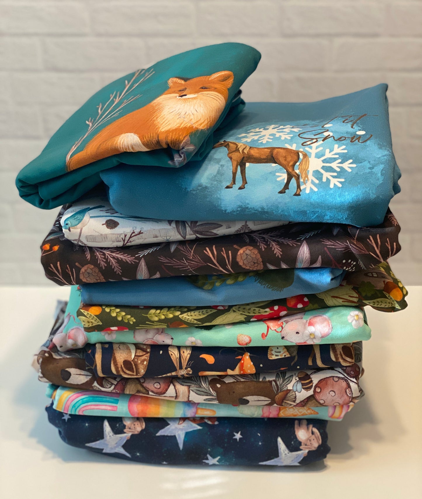 Bundle 9 - Reactive-printed Bundle - 9+ yds