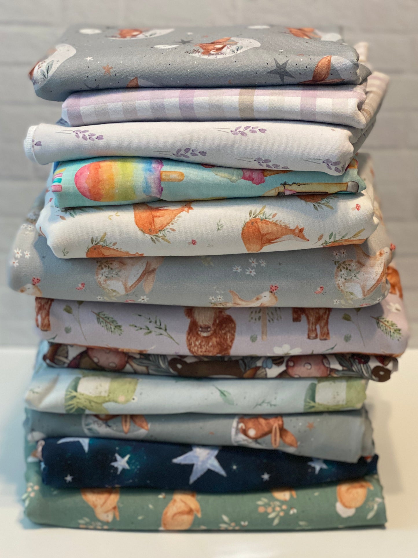 Bundle 10 - Reactive-printed Bundle - 9.5+ yds