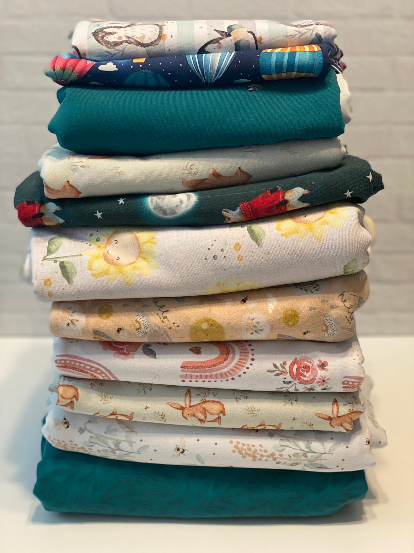 Bundle 13 - Reactive-printed Bundle - 9.5+ yds