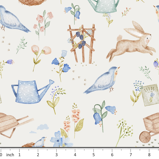 Lumelo and Ginger -  Lilly's Garden - Bunny - Bluebells - Spring