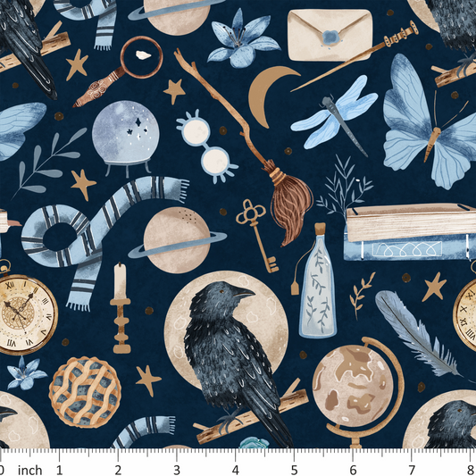 Claire Eddie Art - Book - Potter on Navy