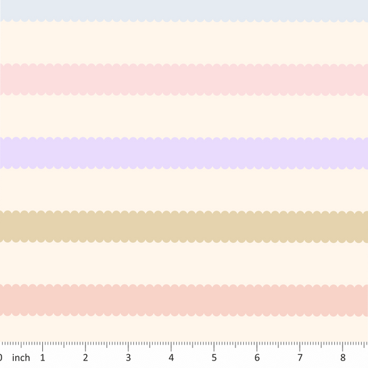 Lumelo and Ginger - Colorful Stripe - Mable Coordinate