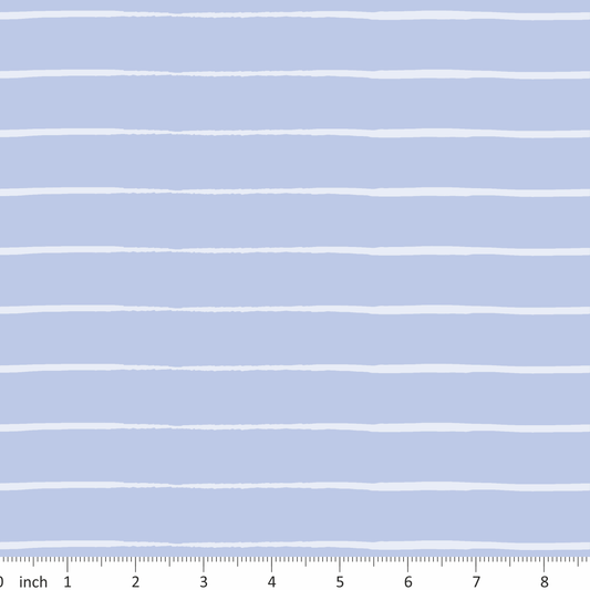Lumelo and Ginger - Blue and Off-White Stripe - Shiver Coordinate