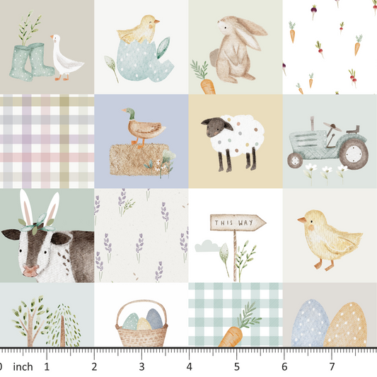 Lumelo and Ginger - April's Spring Quilt