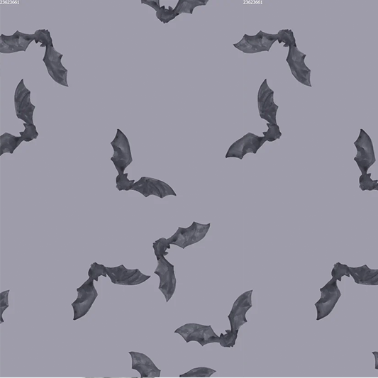 Family Fabrics - Bats Big Blue