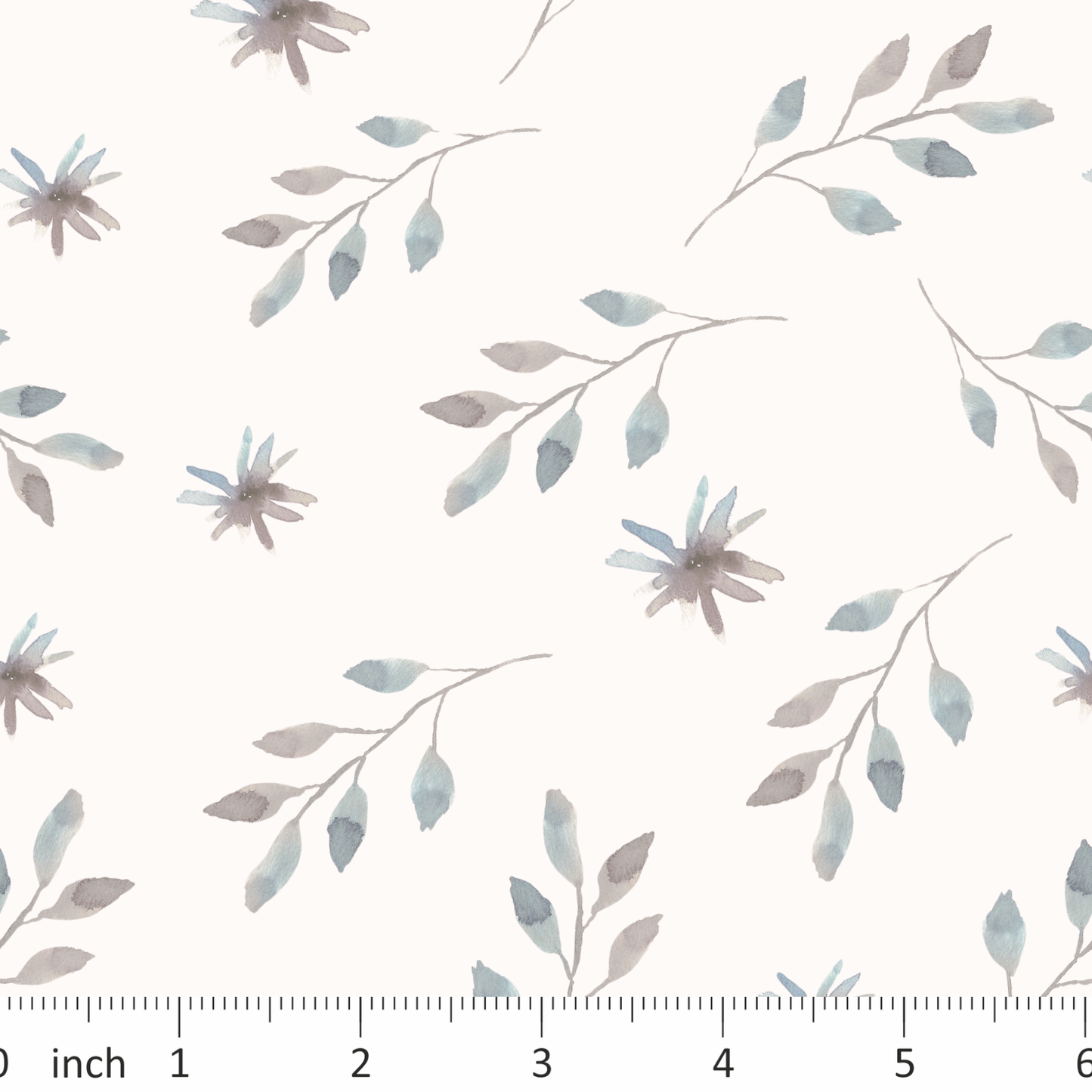 Tatra Cottage - Dreams in Bloom Collection - Leaf - on Ecru