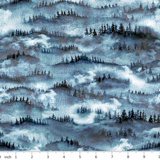 Tatra Cottage - Misty Mountains - Blue