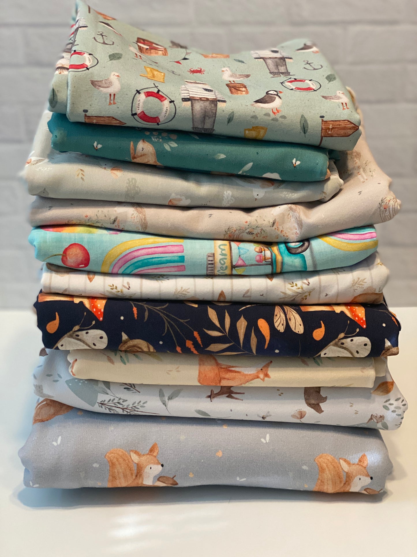 Bundle 8 - Reactive-printed Bundle - 9+ yds