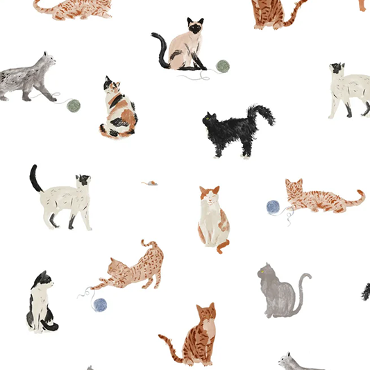 Family Fabrics - Cats