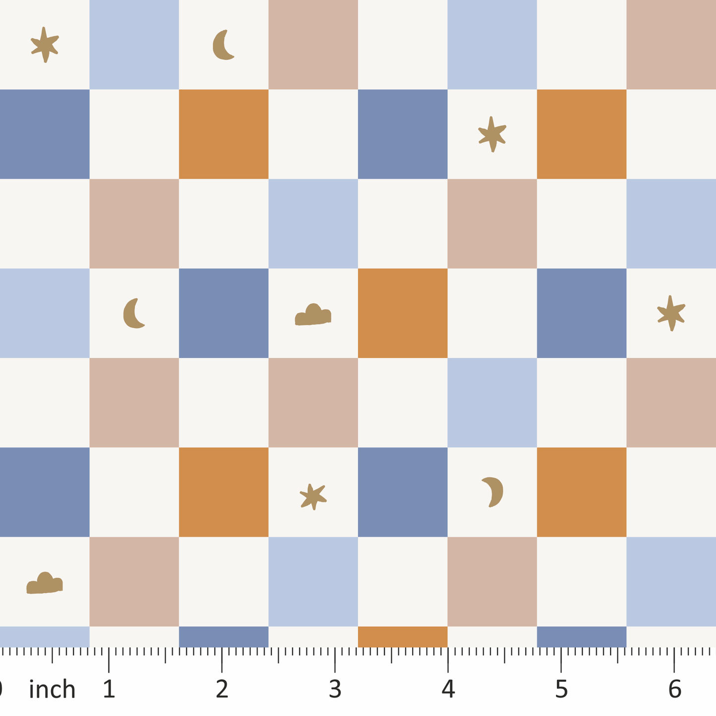Lumelo and Ginger - Checkerboard - Space - Night Sky - Rockets Coordinate