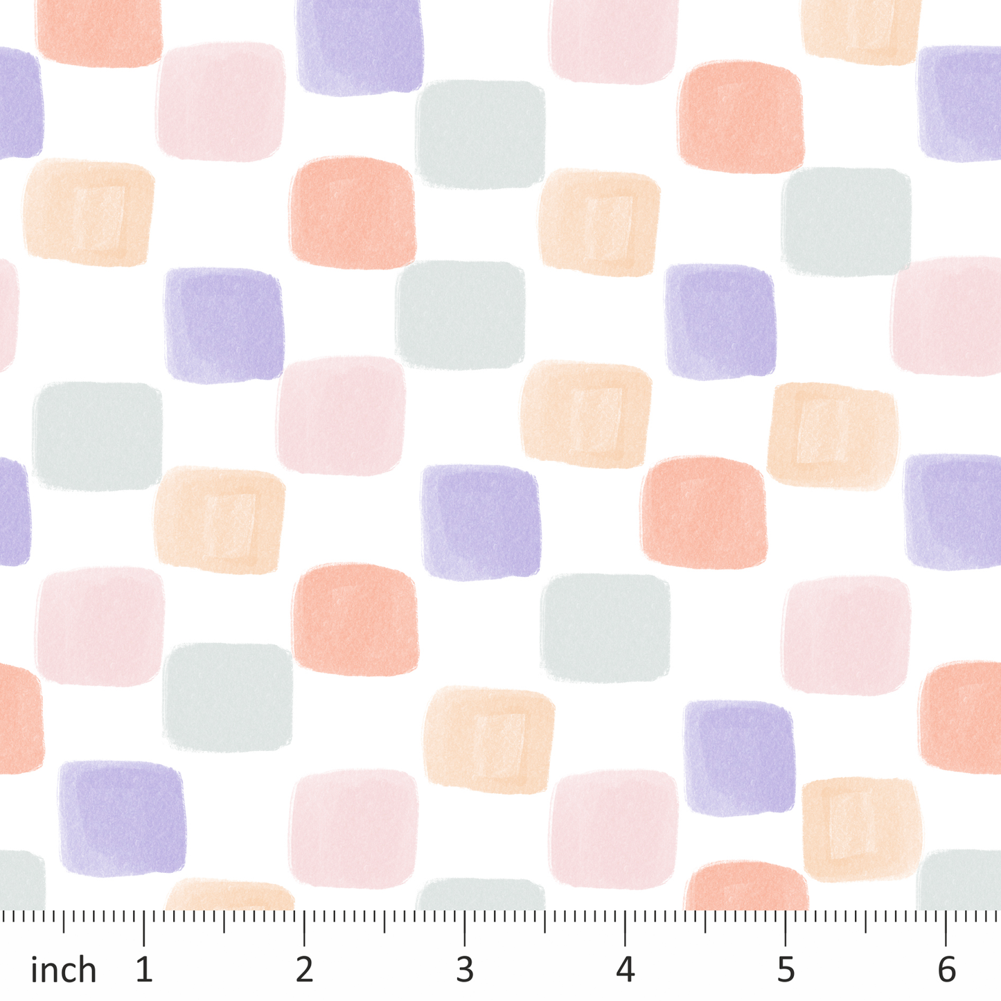 Lumelo and Ginger - Pastel Checkerboard