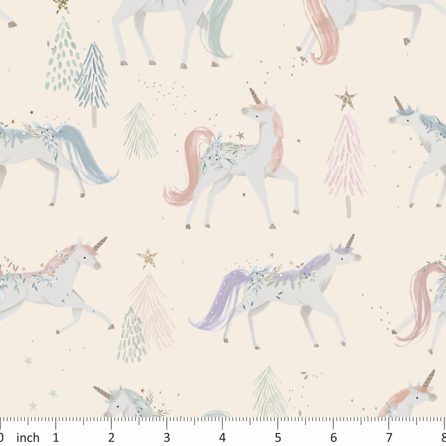 Lumelo and Ginger - Corin Ecru - Unicorn Forest