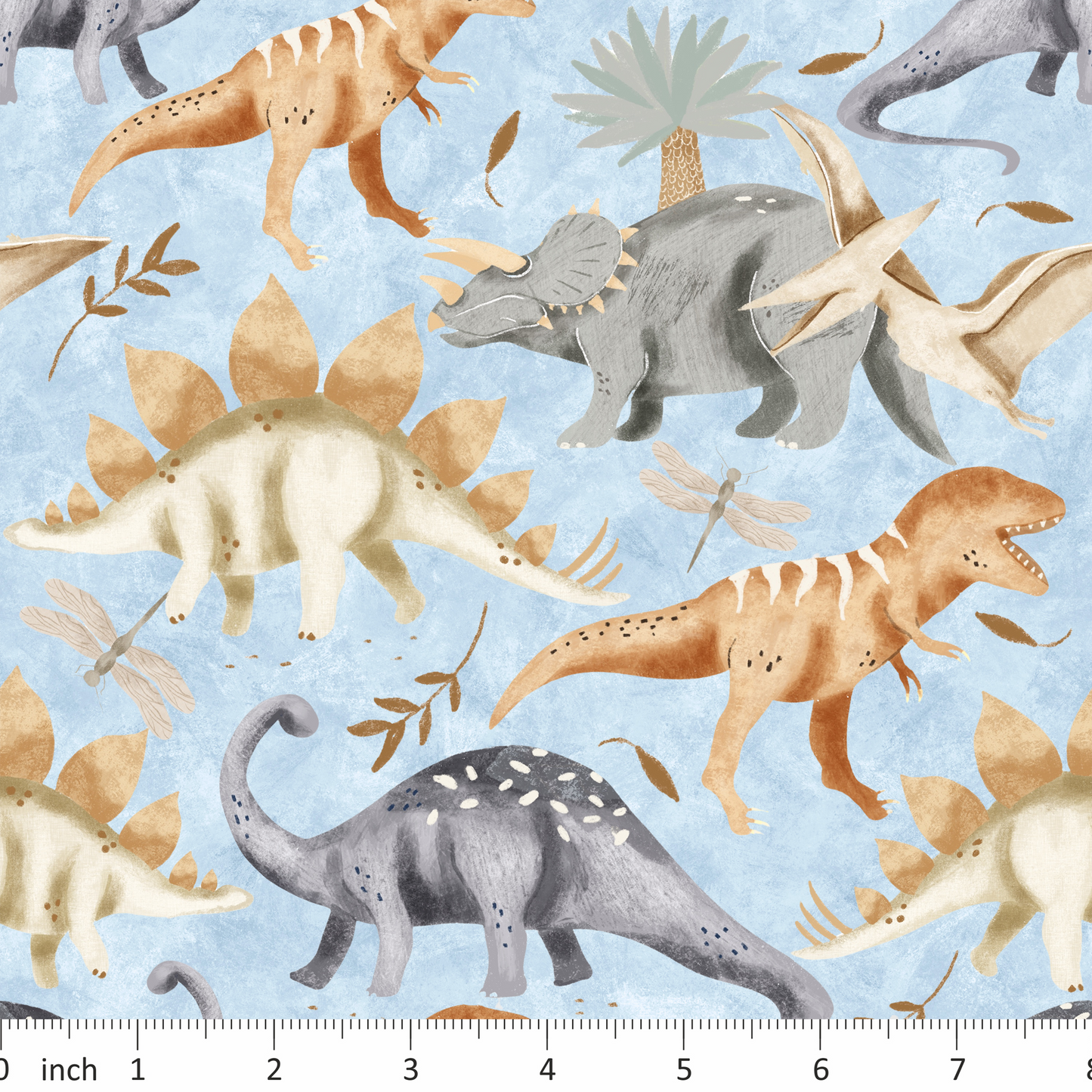 Dinosaurs - On Light Blue