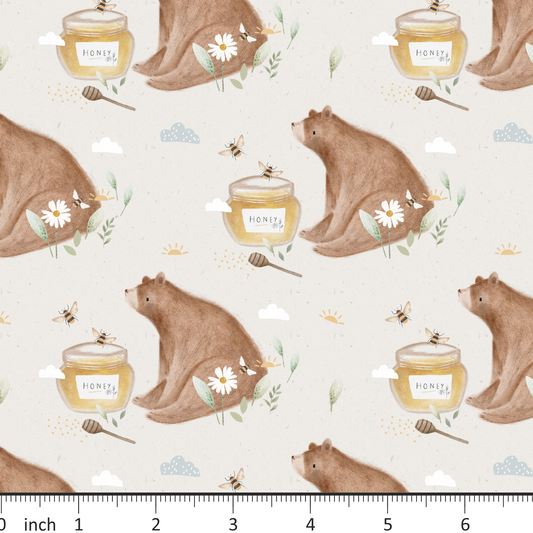 Lumelo and Ginger - Ed - On Ecru - Little Rhody Exclusive Colorway