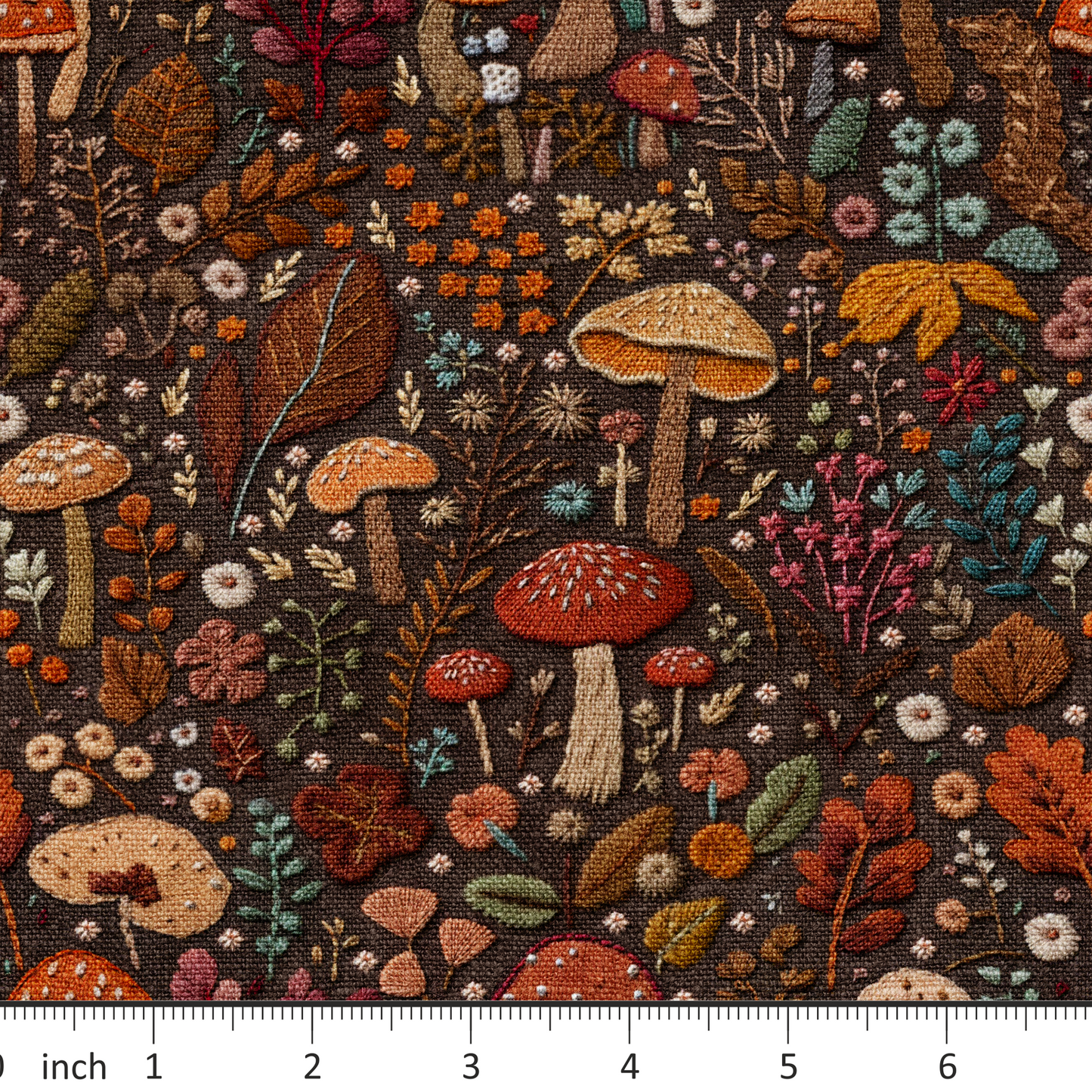 Raspberry Pattern Co. - Fall  Mushrooms