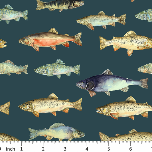 Elet and Olive Design Co.  - Fresh Water Fish