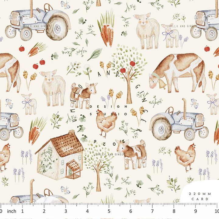 Lumelo and Ginger - Grove Acres Farm - Cow - Goat - Sheep - Tractor - Lamb - Chicken