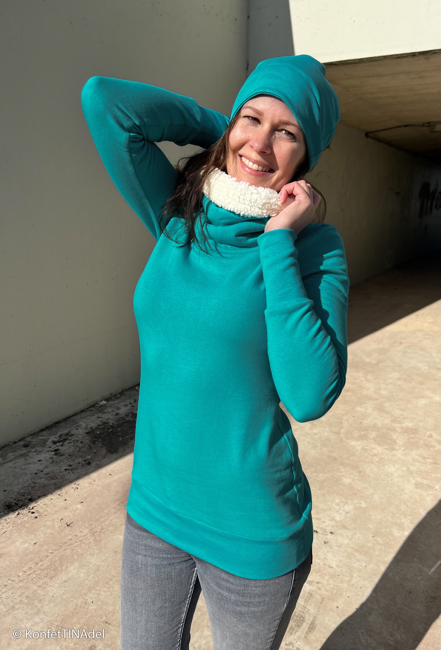 Swafing Solids - Aqua Blue (746)