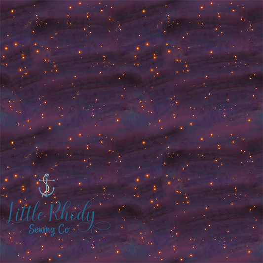 Enchanted Forest at Night - Stars