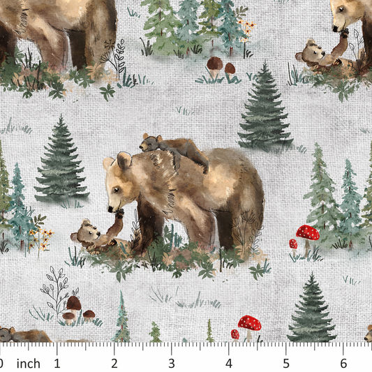 Tatra Cottage - Mama Bear on Gray