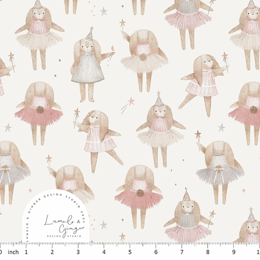 Lumelo and Ginger - Nibbles - on Ecru