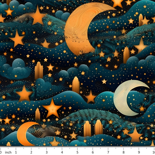 Night Sky Moon