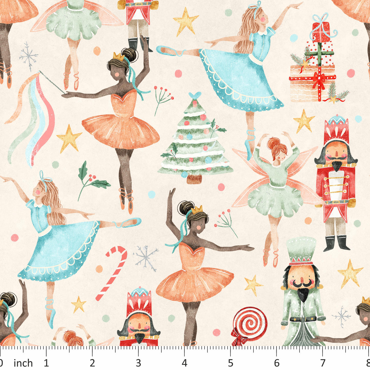 Nutcracker - On Ecru