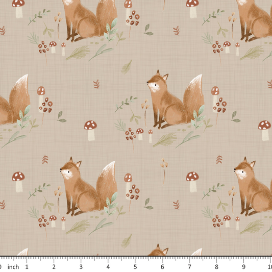 Lumelo and Ginger - Oaker on Suede - Fox