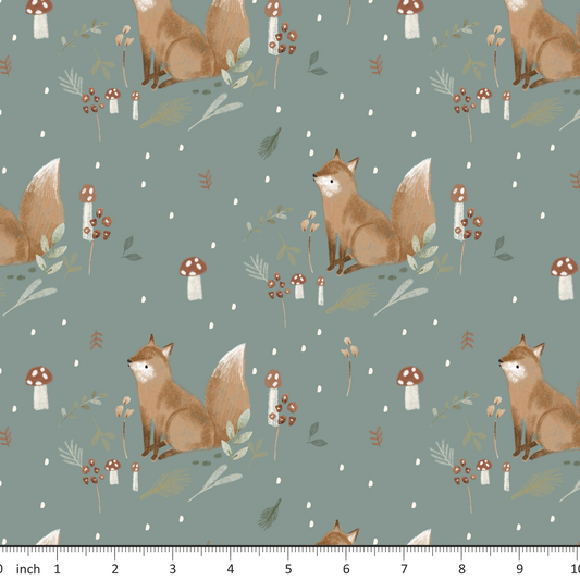 Lumelo and Ginger - Oaker on Woodland - Fox