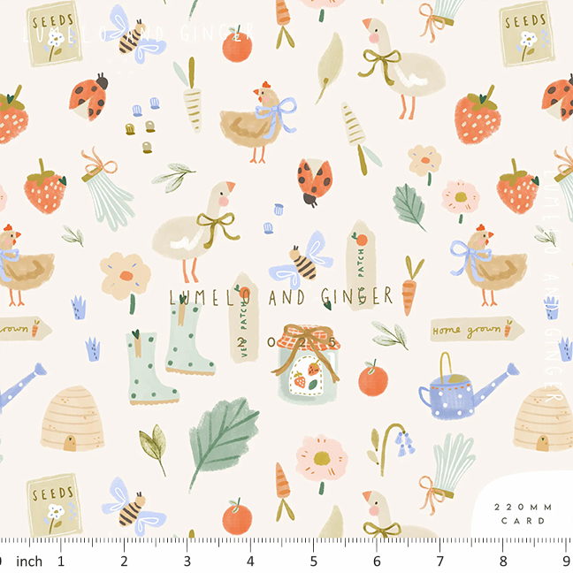 Lumelo and Ginger - Garden Patch - Spring - Geese - Berries