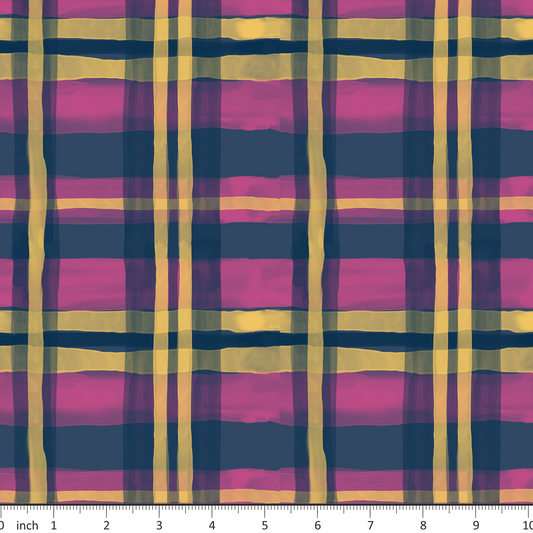 Tatra Cottage - Bianca Duck - Plaid Coordinate