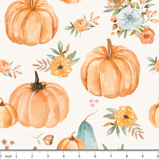 Pumpkin Floral
