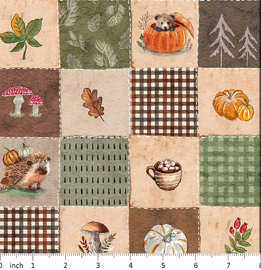Tatra Cottage - Autumn Quilt - Fall Plaid