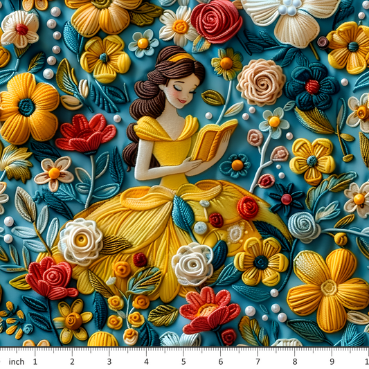 Beauty and The Beast Book Loving Princess