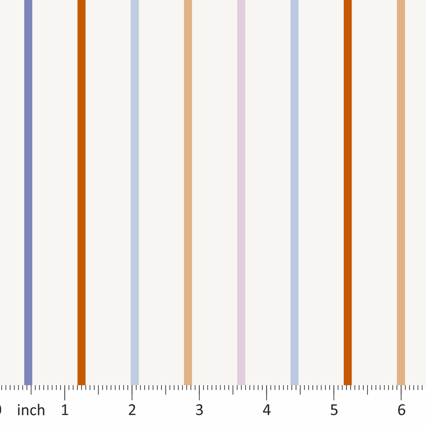 Lumelo and Ginger - Vertical Stripes - Rockets Coordinate