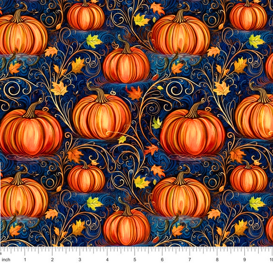 Bonnie's Boujee Designs - Swirly Pumpkin