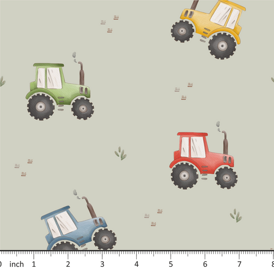 Autumn River Designs - Colorful Tractors
