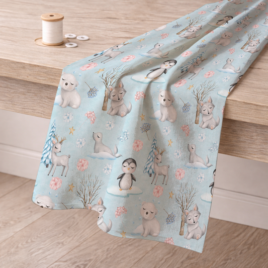 Little Rhody Designs - Winter Friends - Arctic Animals - Winter - Snow - Baby Animals